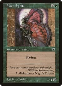 Moon Sprite - Portal - Magic: The Gathering card