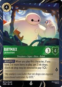 Baymax - Lab Assistant - Disney Lorcana Promo Cards - Disney Lorcana card