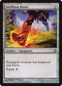 Swiftfoot Boots - Commander 2013 - Magic: The Gathering card