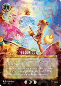 Be Our Guest - Disney Lorcana Promo Cards - Disney Lorcana card