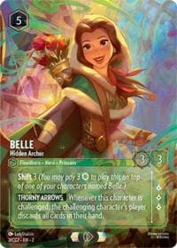 Belle - Hidden Archer - Disney Lorcana Promo Cards - Disney Lorcana card