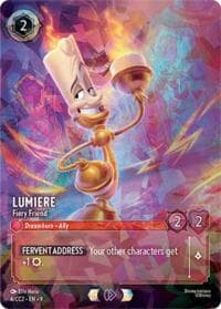 Lumiere - Fiery Friend - Disney Lorcana Promo Cards - Disney Lorcana card