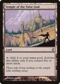 Temple of the False God - Commander 2013 - Magic: The Gathering card