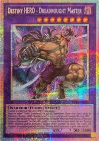 Destiny HERO - Dreadnought Master (Starlight Rare) - Beyond the Brave - YuGiOh card