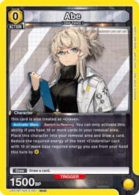 Abe - UP01BT: GODDESS OF VICTORY: NIKKE Precious Booster - Union Arena card