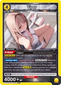 Viper - UP01BT: GODDESS OF VICTORY: NIKKE Precious Booster - Union Arena card