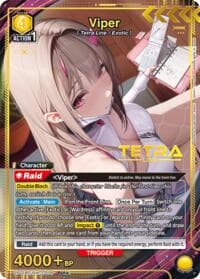 Viper (PcR*) - UP01BT: GODDESS OF VICTORY: NIKKE Precious Booster - Union Arena card