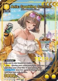Anis: Sparkling Summer (008) (PcR*) - UP01BT: GODDESS OF VICTORY: NIKKE Precious Booster - Union Arena card