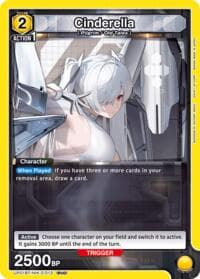 Cinderella (013) - UP01BT: GODDESS OF VICTORY: NIKKE Precious Booster - Union Arena card