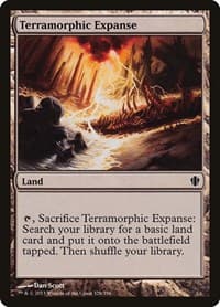 Terramorphic Expanse - Commander 2013 - Magic: The Gathering card