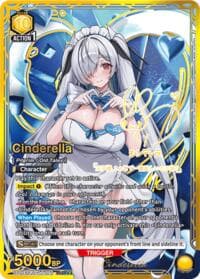 Cinderella (015) (PcSR**) - UP01BT: GODDESS OF VICTORY: NIKKE Precious Booster - Union Arena card