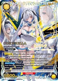 Cinderella (015) (PcSR***) - UP01BT: GODDESS OF VICTORY: NIKKE Precious Booster - Union Arena card