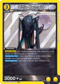 Little Mermaid (016) - UP01BT: GODDESS OF VICTORY: NIKKE Precious Booster - Union Arena card