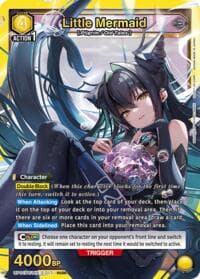 Little Mermaid (017) - UP01BT: GODDESS OF VICTORY: NIKKE Precious Booster - Union Arena card