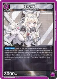 Crown (021) - UP01BT: GODDESS OF VICTORY: NIKKE Precious Booster - Union Arena card