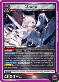 Crown (022) - UP01BT: GODDESS OF VICTORY: NIKKE Precious Booster - Union Arena card