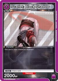 Scarlet: Black Shadow (024) - UP01BT: GODDESS OF VICTORY: NIKKE Precious Booster - Union Arena card
