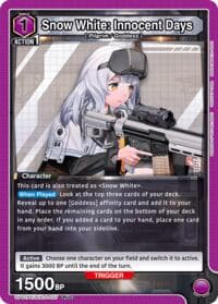 Snow White: Innocent Days (027) - UP01BT: GODDESS OF VICTORY: NIKKE Precious Booster - Union Arena card