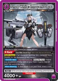 Snow White: Innocent Days (028) - UP01BT: GODDESS OF VICTORY: NIKKE Precious Booster - Union Arena card