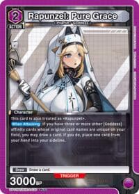 Rapunzel: Pure Grace (030) - UP01BT: GODDESS OF VICTORY: NIKKE Precious Booster - Union Arena card
