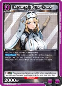 Rapunzel: Pure Grace (031) - UP01BT: GODDESS OF VICTORY: NIKKE Precious Booster - Union Arena card