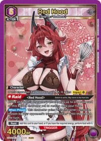 Red Hood (036) - UP01BT: GODDESS OF VICTORY: NIKKE Precious Booster - Union Arena card
