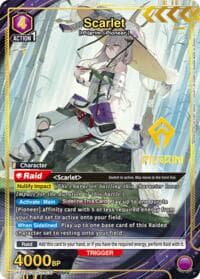 Scarlet (PcSR*) - UP01BT: GODDESS OF VICTORY: NIKKE Precious Booster - Union Arena card