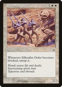 Silkenfist Order - Nemesis - Magic: The Gathering card