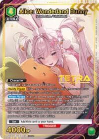 Alice: Wonderland Bunny (PcSR*) - UP01BT: GODDESS OF VICTORY: NIKKE Precious Booster - Union Arena card