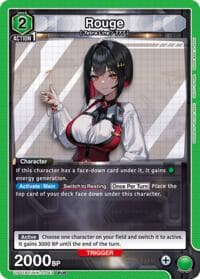 Rouge - UP01BT: GODDESS OF VICTORY: NIKKE Precious Booster - Union Arena card