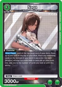 Naga - UP01BT: GODDESS OF VICTORY: NIKKE Precious Booster - Union Arena card