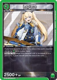 Laplace (049) - UP01BT: GODDESS OF VICTORY: NIKKE Precious Booster - Union Arena card