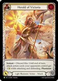 Herald of Victoria - LGS449 - Flesh and Blood: Promo Cards - Flesh and Blood TCG card