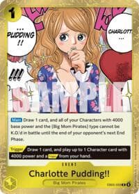 Charlotte Pudding!! - Extra Booster: One Piece Heroines Edition Vol. 2 - One Piece Card Game card