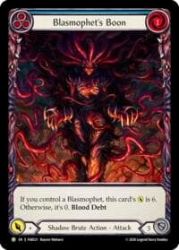 Blasmophet's Boon - FAB521 - Flesh and Blood: Promo Cards - Flesh and Blood TCG card