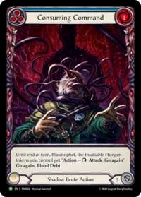 Consuming Command - FAB522 - Flesh and Blood: Promo Cards - Flesh and Blood TCG card