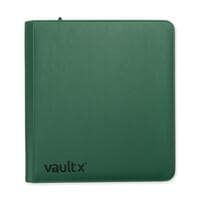 Vault X Zip Binder Exo-Tec - Metallic Green 12 Pocket - Vault X Card Binders - Storage Albums card