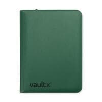 Vault X Zip Binder Exo-Tec - Metallic Green 9 Pocket - Vault X Card Binders - Storage Albums card