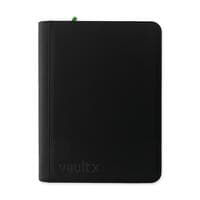 Vault X Zip Binder XXL Exo-Tec - Black 16 Pocket - Vault X Card Binders - Storage Albums card