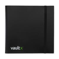 Vault X Strap Binder Standard - Black 12 Pocket - Vault X Card Binders - Storage Albums card