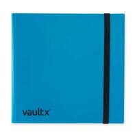 Vault X Strap Binder Standard - Blue 12 Pocket - Vault X Card Binders - Storage Albums card