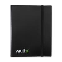 Vault X Strap Binder Standard - Black 9 Pocket - Vault X Card Binders - Storage Albums card