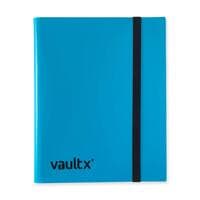Vault X Strap Binder Standard - Blue 9 Pocket - Vault X Card Binders - Storage Albums card