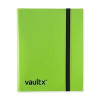 Vault X Strap Binder Standard - Green 9 Pocket - Vault X Card Binders - Storage Albums card