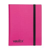 Vault X Strap Binder Standard - Pink 9 Pocket - Vault X Card Binders - Storage Albums card