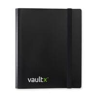 Vault X Strap Binder Standard - Black 4 Pocket - Vault X Card Binders - Storage Albums card