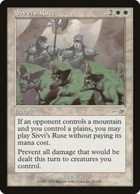 Sivvi's Ruse - Nemesis - Magic: The Gathering card