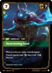 Heartening Soul - Radiance - Riftbound: League of Legends Trading Card Game card
