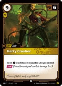 Party Crasher - Radiance - Riftbound: League of Legends Trading Card Game card