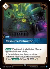 Resource Extractor - Radiance - Riftbound: League of Legends Trading Card Game card